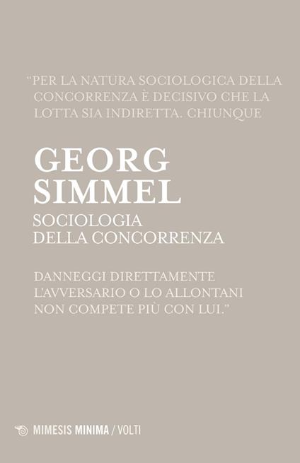 Sociologia della concorrenza - Georg Simmel,Alessandra Peluso - ebook