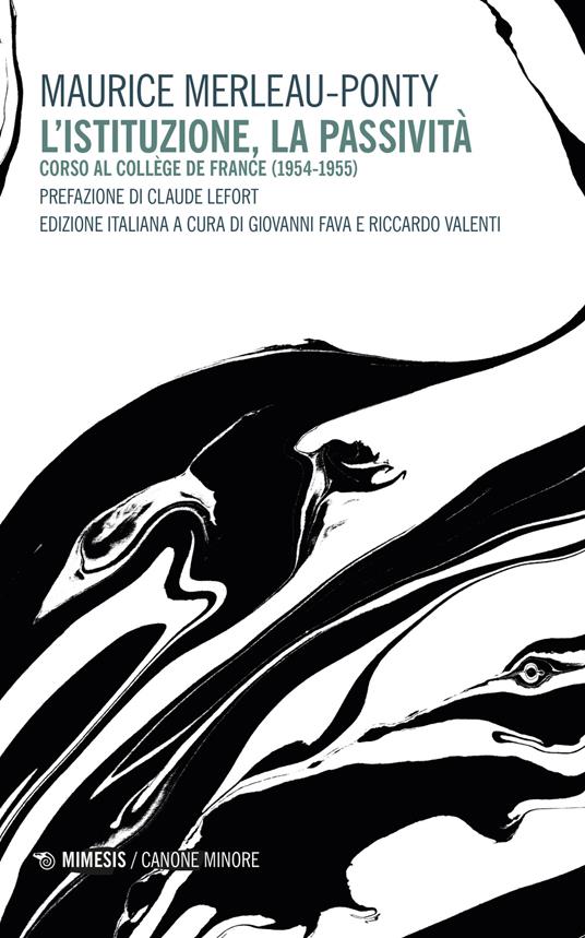 L'istituzione, la passività - Maurice Merleau-Ponty - copertina