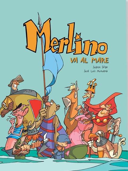 Merlino va al mare - Joann Sfar - copertina