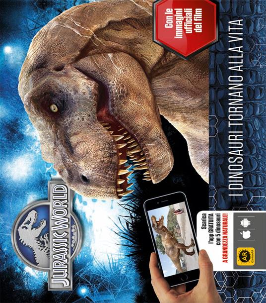 Jurassic world. I dinosauri tornano alla vita. Ediz. illustrata - Caroline Rowlands - copertina