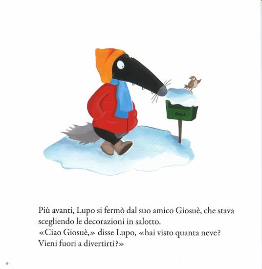 Il lupo che non amava il Natale. Amico lupo. Ediz. a colori - Orianne Lallemand - 2