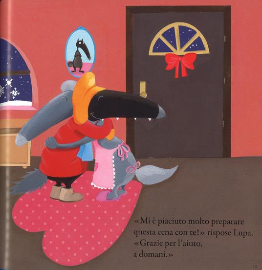 Il lupo che non amava il Natale. Amico lupo. Ediz. a colori - Orianne  Lallemand, Orianne Lallemand - Libro Gribaudo 2016