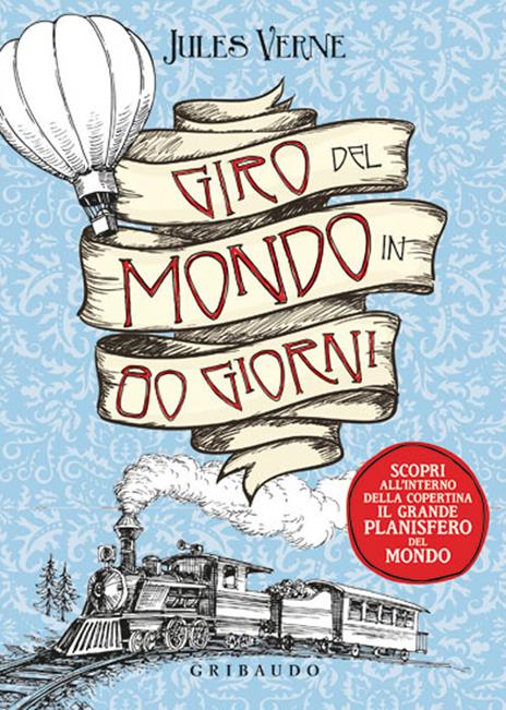 Il giro del mondo in 80 giorni. Con Poster - Jules Verne - copertina