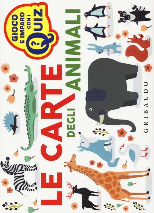 Le carte degli animali. Ediz. a colori. Con 100 Carte - Giuseppe Rovere - copertina