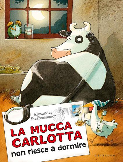 La mucca Carlotta non riesce a dormire. Ediz. a colori - Alexander Steffensmeier - copertina