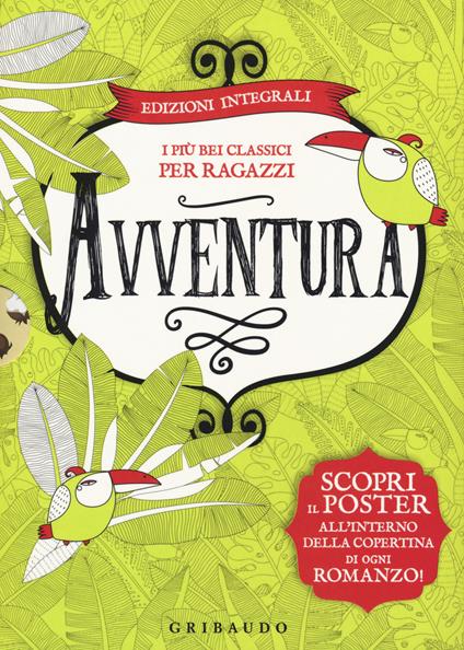 Cofanetto. I più bei classici per ragazzi dell'avventura - Mark Twain,Jules Verne,Robert Louis Stevenson - copertina