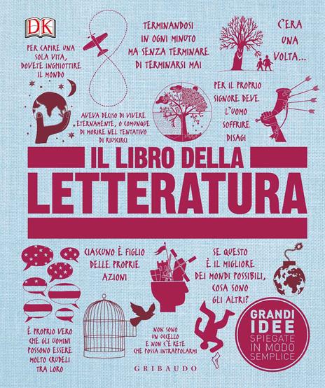 Il libro della letteratura. Grandi idee spiegate in modo semplice - copertina