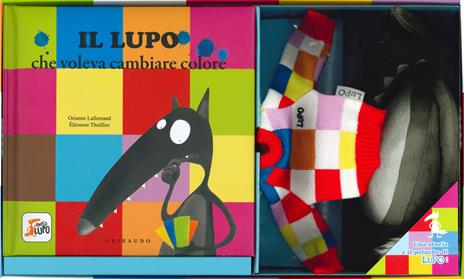 scatola del lupo che voleva cambiare colore. Amico lupo. Ediz. a colori.  Con gadget