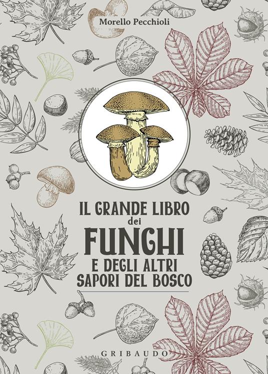 Il grande libro dei funghi e degli altri sapori del bosco - Morello Pecchioli - copertina