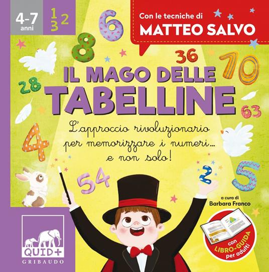 Il mago delle tabelline. L'approccio rivoluzionario per memorizzare i numeri... e non solo! Con le tecniche di Matteo Salvo - Barbara Franco,Matteo Salvo,Anna Laera - ebook