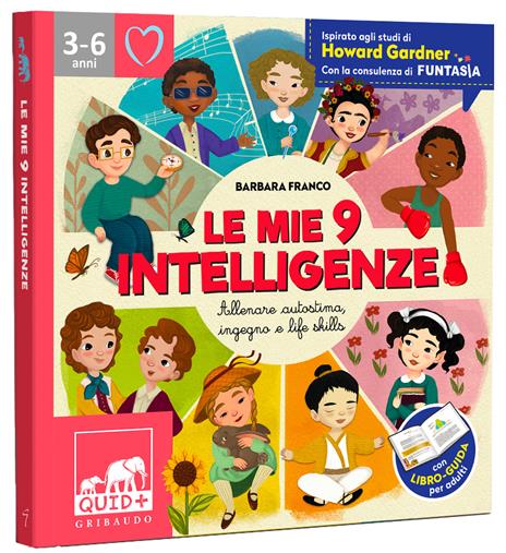 QUID + Le mie 9 intelligenze. Allenare autostima, ingegno e life-skills. Ispirato agli studi di Howard Gardner - Barbara Franco - copertina