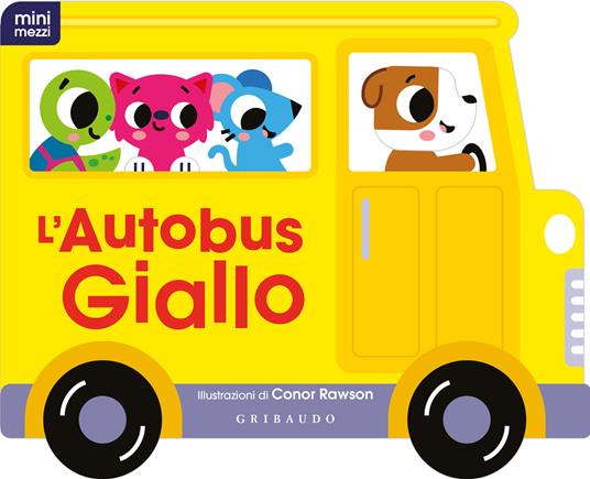 L'autobus giallo. Minimezzi. Ediz. a colori - copertina