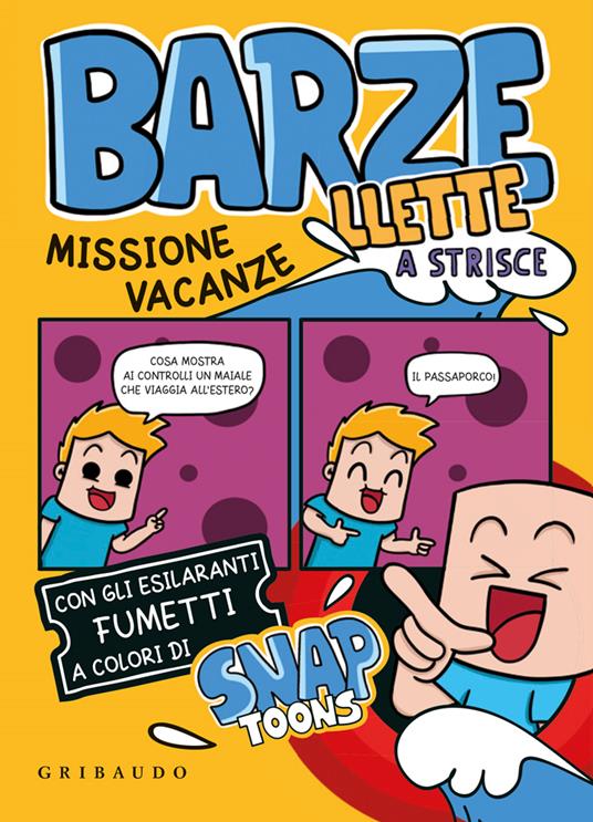 Barzellette a strisce. Missione vacanze - copertina