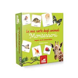 Image of Le mie carte degli animali Montessori. Imparo con le nomenclature. Ediz. a colori. Con 35 Carte