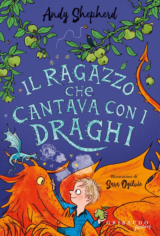 Il ragazzo che cantava con i draghi - Andy Shepherd - copertina