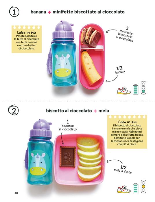 Cosa porto a scuola? Idee facilissime per merende creative - Chiara Cattaneo,Verdiana Ramina - 6