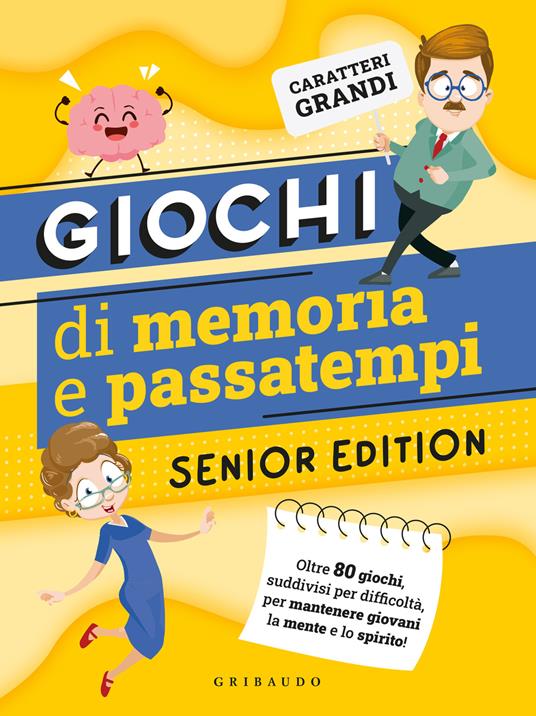 Giochi di memoria e passatempi - copertina