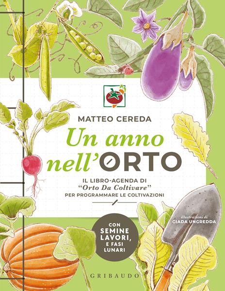 Un anno nell'orto - Matteo Cereda - copertina