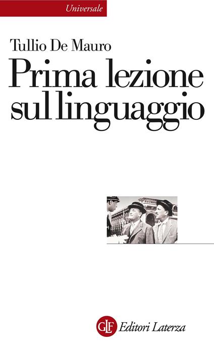 Prima lezione sul linguaggio - Tullio De Mauro - ebook