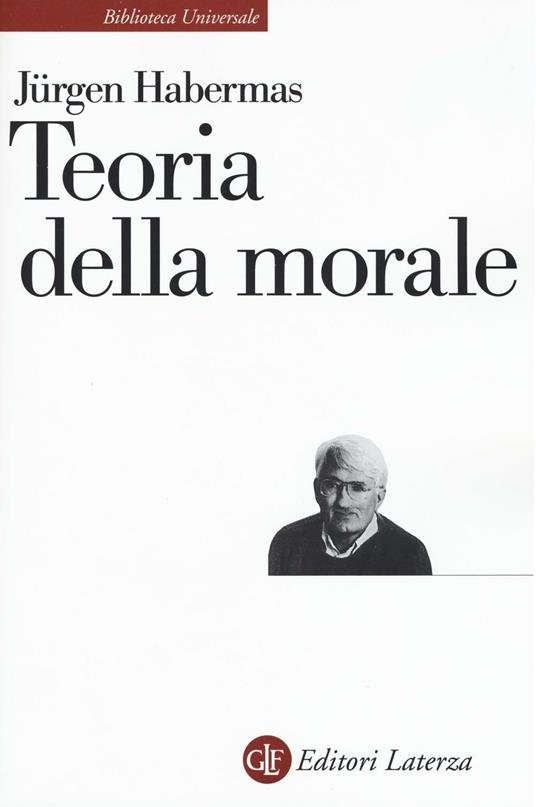 Teoria della morale - Jürgen Habermas - copertina