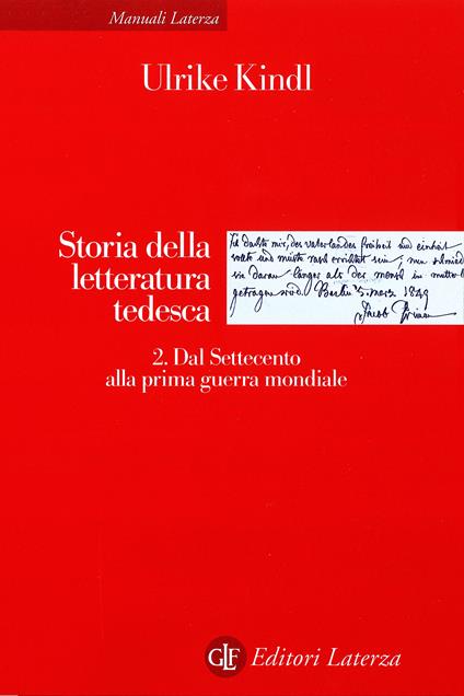 Storia della letteratura tedesca. Vol. 2 - Ulrike Kindl,Claudio Santi - ebook