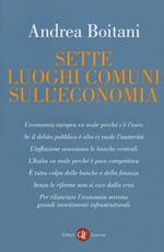 Sette luoghi comuni sull'economia