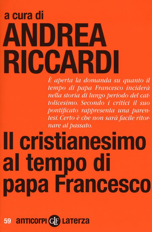 Il cristianesimo al tempo di papa Francesco - copertina