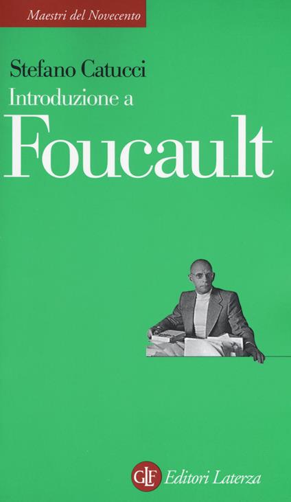 Introduzione a Foucault - Stefano Catucci - copertina