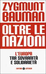 Oltre le nazioni. L'Europa tra sovranità e solidarietà