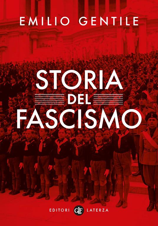 Storia del fascismo - Emilio Gentile - copertina