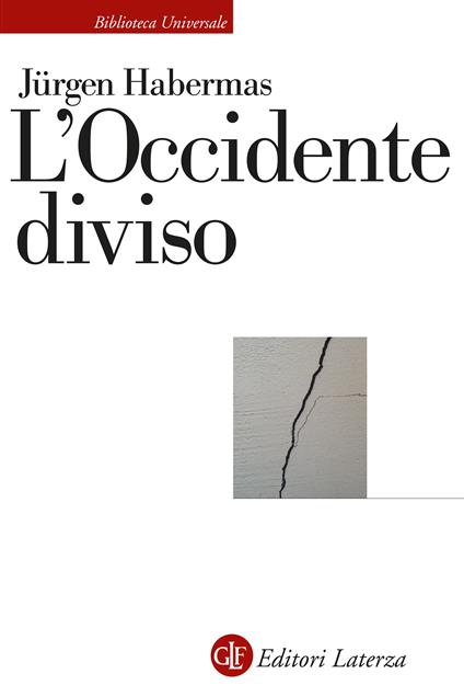 L'Occidente diviso - Jürgen Habermas - copertina