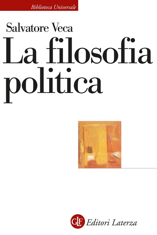 La filosofia politica - Salvatore Veca - copertina