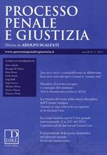 Processo penale e giustizia (2013). Vol. 4