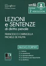 Lezioni e sentenze di diritto penale 2017. Con Contenuto digitale per download e accesso on line