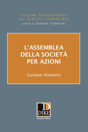 L' assemblea della società per azioni - Gustavo Visentini - copertina