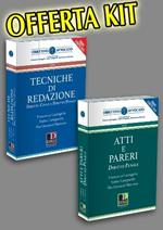 Kit: Atti e pareri di diritto penale-Tecniche di redazione. Diritto civile e diritto penale