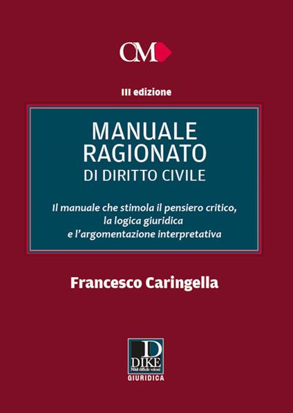 Manuale ragionato di diritto civile - Francesco Caringella - copertina