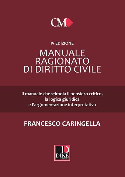 Manuale ragionato di diritto civile - Francesco Caringella - copertina