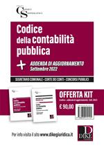 Codice della contabilità pubblica-Addenda di aggiornamento. Settembre 2022. Kit