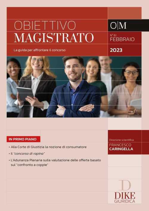 Obiettivo magistrato. La guida per affrontare il concorso (2023). Vol. 2 - copertina