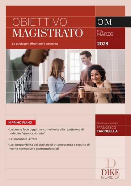 Obiettivo magistrato. La guida per affrontare il concorso (2023). Vol. 3: Marzo - copertina