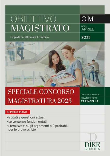 Obiettivo magistrato. La guida per affrontare il concorso (2023). Vol. 4: Aprile - copertina