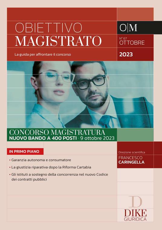 Obiettivo magistrato. La guida per affrontare il concorso (2023). Vol. 67: Ottobre - copertina