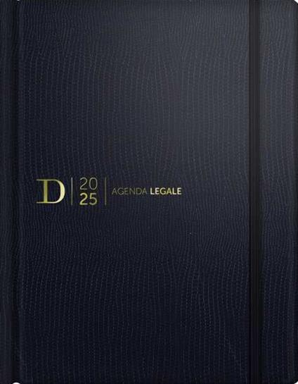 Agenda legale 2025. Ediz. blu - copertina