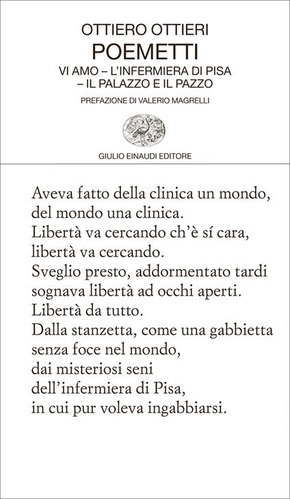 Poemetti: Vi amo-L'infermiera di Pisa-Il palazzo e il pazzo - Ottiero Ottieri - ebook