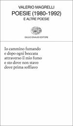 Poesie (1980-1992) e altre poesie