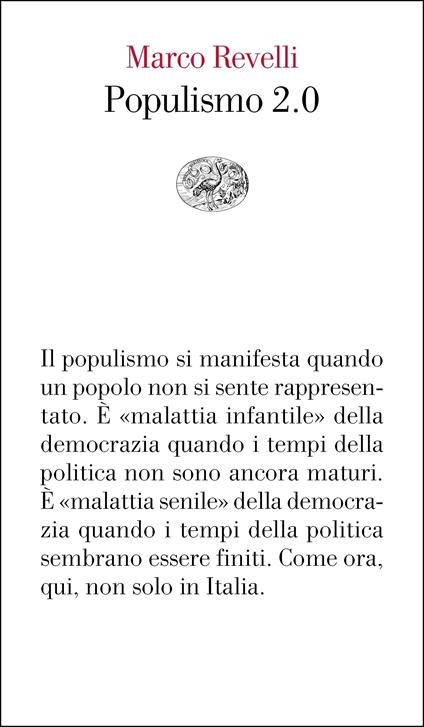 Populismo 2.0 - Marco Revelli - ebook