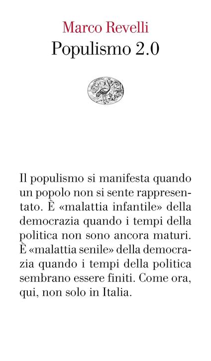 Populismo 2.0 - Marco Revelli - ebook