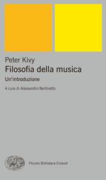 Filosofia della musica. Un'introduzione