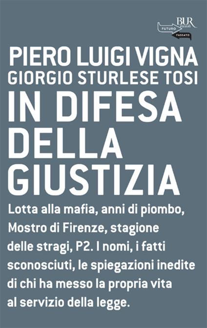 In difesa della giustizia - Giorgio Sturlese Tosi,Piero Luigi Vigna - ebook